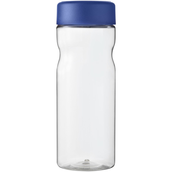 H2O Active® Base 650 ml screw cap water bottle - Transparent/Blue