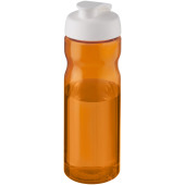 H2O Active® Eco Base 650 ml sportfles met kanteldeksel - Oranje/Wit