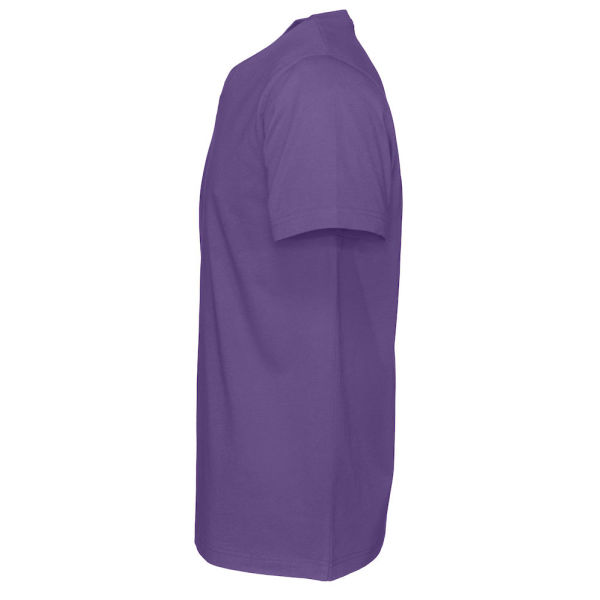 Cottover Gots T-shirt V-neck Man purple S
