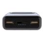Ultimate 10.000 mAh powerbank met draadloze oplader, zwart
