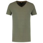 T-shirt Premium V Hals Heren 104003 Army 5XL