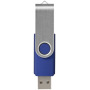 Rotate-basic USB 2GB - Blauw/Zilver