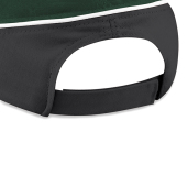 Teamwear Competition Cap - Bottle Green/Black/White - One Size