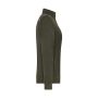 Ladies' Workwear Sweat-Jacket - SOLID - - olive - 4XL