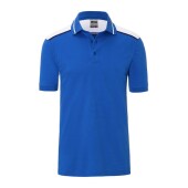 Men's Workwear Polo - COLOR - - royal/white - S