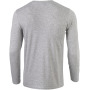 Softstyle® Euro Fit Adult Long Sleeve T-shirt RS Sport Grey 3XL
