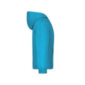 Hooded Sweat Junior - turquoise - XXL