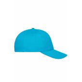 MB6237 5 Panel Cap Bio Cotton - turquoise - one size