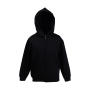 Kids Premium Hooded Sweat Jacket - Black - 116 (5-6)