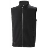 Helly Hansen Manchester 2.0 Fleece Vest, Black, XS