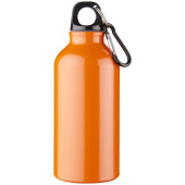 Oregon-vattenflaska i aluminium med karbinhake, 400 ml - Orange