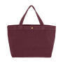 Small Canvas Shopper - Tawny Port - One Size