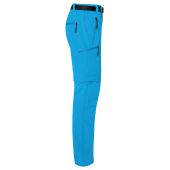 Ladies' Zip-Off Trekking Pants - bright-blue - XXL
