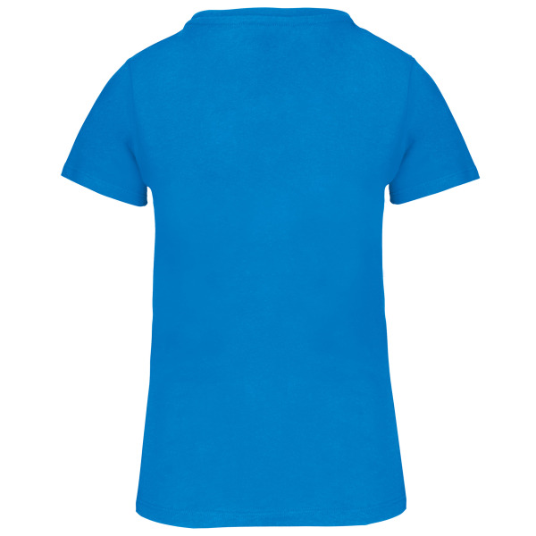 Dames-t-shirt BIO150 ronde hals Tropical Blue XS