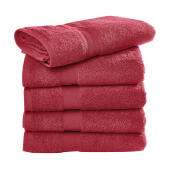 Seine Beach Towel 100x150 or 180 cm - Red - 100x150