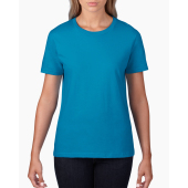 Gildan T-shirt Premium Cotton Crewneck SS for her Sapphire S