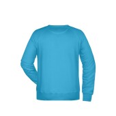 8022 Men´s Sweat turquoise XL