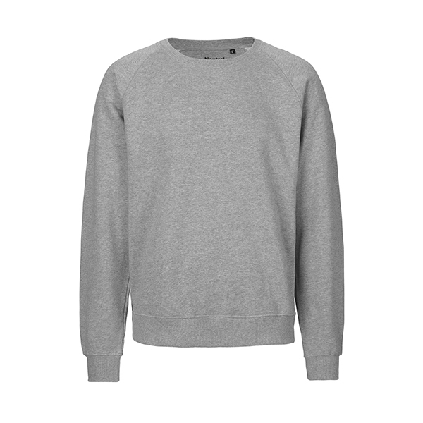 Neutral unisex sweatshirt-Sport-Grey-S
