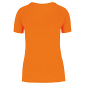 Gerecycled damessport-T-shirt met ronde hals Fluorescent Orange M