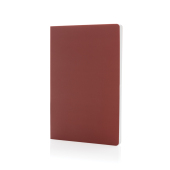 Impact softcover stenpapir A5 notesbog, rød