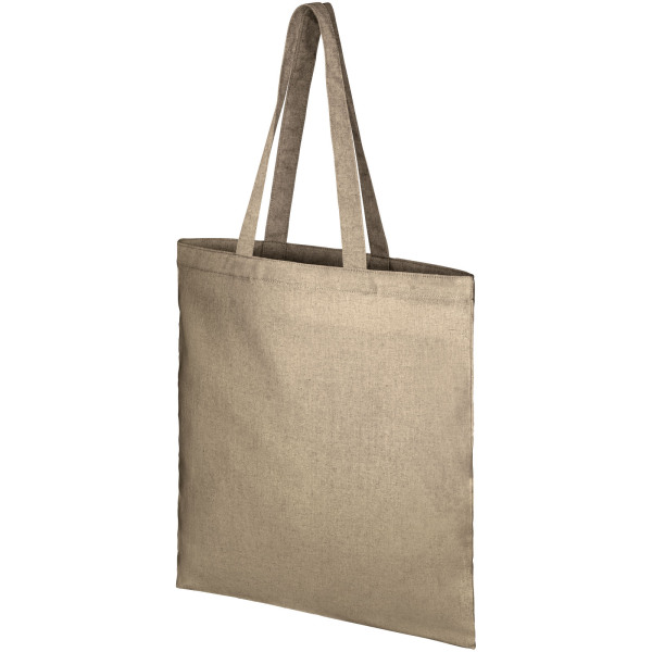 Pheebs 150 g/m² recycled tote bag 7L - Heather natural