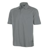 Apex Pocket Piqué Polo Shirt, Workguard Grey, XXL, Result Work-Guard