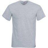Men's Valueweight V-neck T-shirt (61-066-0) Heather Grey 3XL
