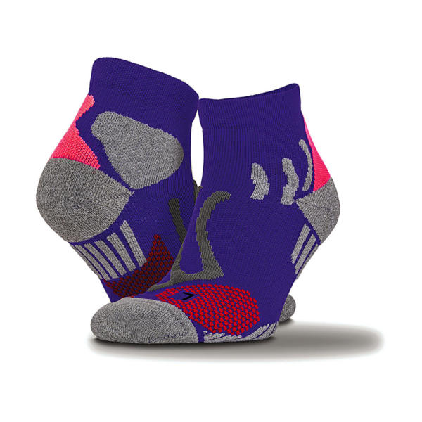 Technical Compression Sports Socks - Purple - S/M