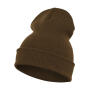 Heavyweight Long Beanie - Olive - One Size