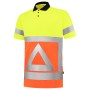 Poloshirt Verkeersregelaar 203011 Fluor Orange-Yellow XS