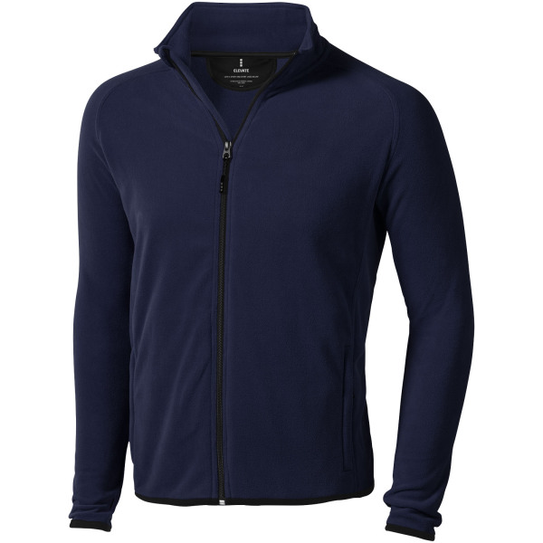 Brossard men's full zip fleece jacket - Navy - 3XL