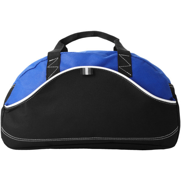 Boomerang duffel bag 20L - Solid black/Royal blue