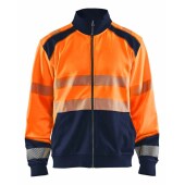 High Vis Oranje/Marineblauw