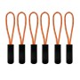 Santino Zipper puller  without logo Orange / Black 6x One Size