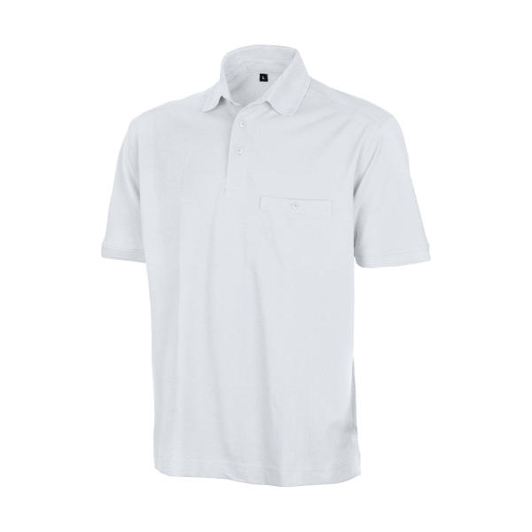 Apex Polo Shirt - White - XL