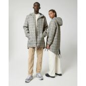 Padded Parker Tweed - Uniseks tweed check gewatteerd parkerjack - XXS