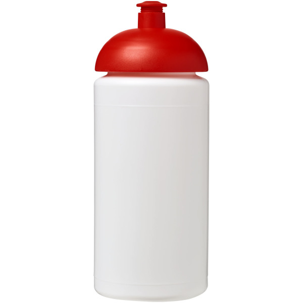 Baseline® Plus grip 500 ml dome lid sport bottle - White/Red