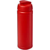 Baseline® Plus 750 ml drikkeflaske med håndtag og fliplåg - Rød