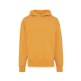 Iqoniq Yoho gerecycled katoen relaxed hoodie, sundial oranje (L)