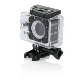 Action camera inclusief 11 accessoires, zwart Action camera inclusief 11 accessoires, zwart