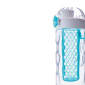 Honeycomb afsluitbare lekvrije waterfles met infuser, turquoise