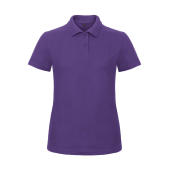 ID.001/women Piqué Polo Shirt - Purple - 3XL