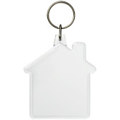 Combo huisvormige sleutelhanger - Transparant