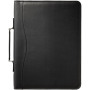 Ebony A4 briefcase portfolio - Solid black