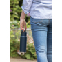 Leakproof vacuum on-the-go bottle with handle, blue