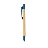 Write responsible recycled papieren pen, blauw