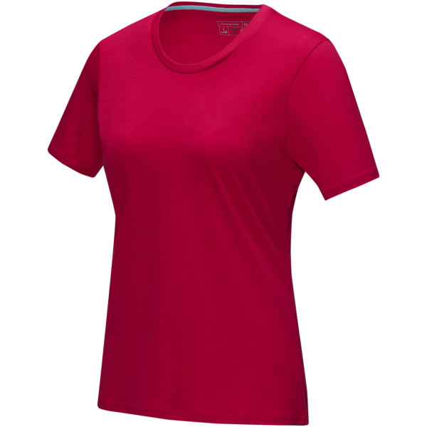 Azurite short sleeve women’s GOTS organic t-shirt - Red - XS
