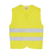 JN815K Safety Vest Kids fluoriserend geel one size