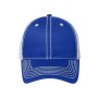 MB6229 6 Panel Mesh Cap royal/wit/wit one size