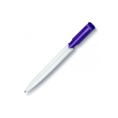 Ball pen S40 Colour hardcolour - White / Lilac